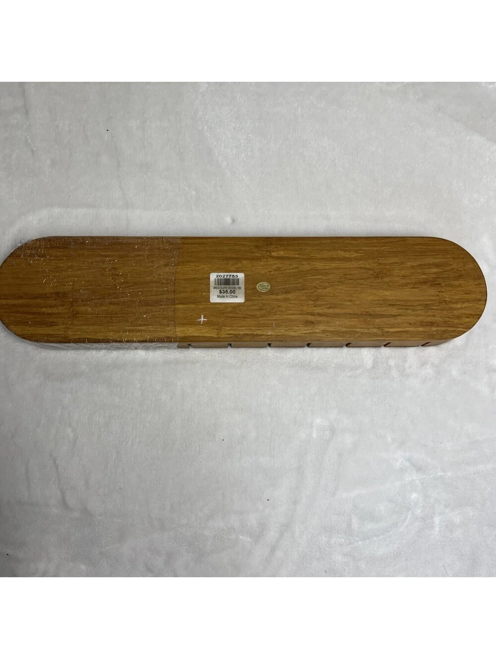 Bamboo Bread Cutting Board With Dipping Bowl 18 Inches